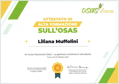 VII Corso Nazionale OSAS - 2023