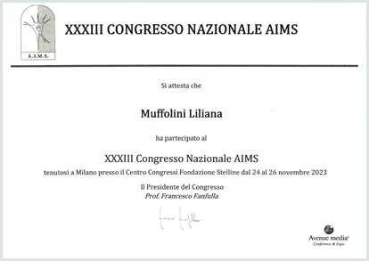 XXXIII Congresso Nazionale AIMS - 2023