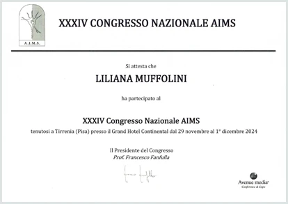 XXXIV Congresso Nazionale AIMS - 2024