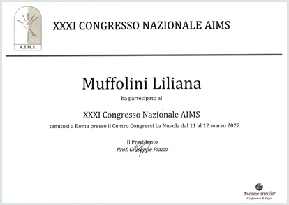 XXXI Congresso Nazionale AIMS - 2022
