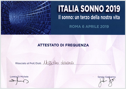 Italia Sonno - 2019