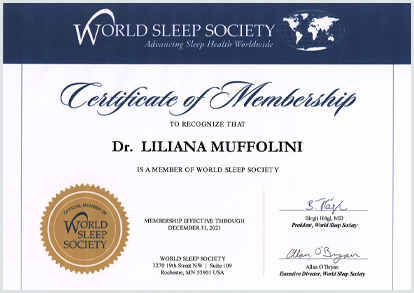 Member of World Sleep Society - 2021